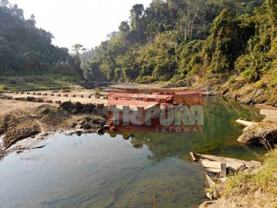Corruption continues under Tripura RD Dept : Rs. 50 lakh's embezzlement in bridge construction over Deo river reported  